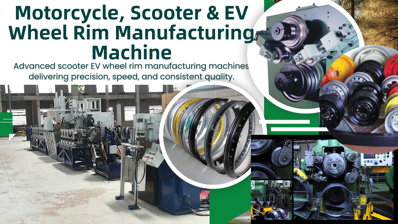 Wheel Rim Production Roll Forming Machines